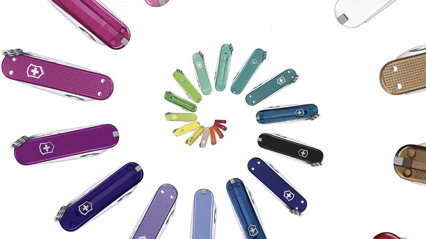 Коллекция Victorinox CLASSIC SD COLORS - ощущение веселья и энергии в повседневных буднях 