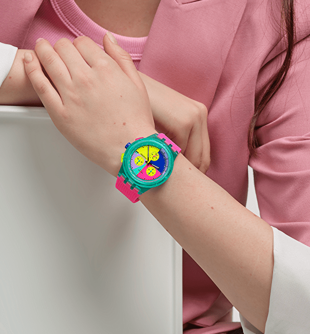 Наручные часы SWATCH NEON FLASH ARROW