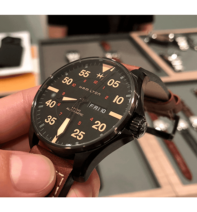 Наручные часы Hamilton Khaki Aviation Pilot Day Date Auto