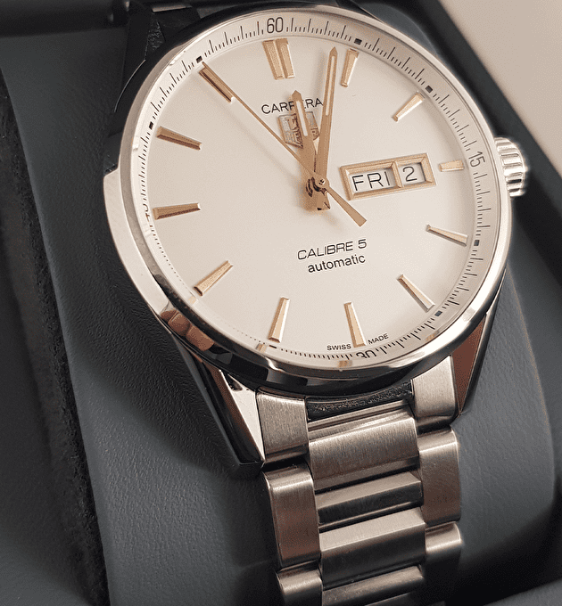 Наручные часы Tag Heuer Carrera Calibre 5 Day-Date Automatic 41