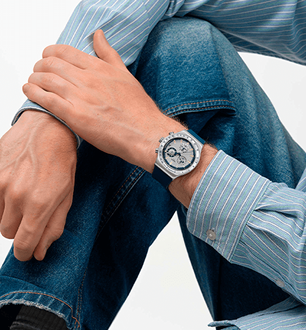 Наручные часы SWATCH BLUE REFLECTIVE