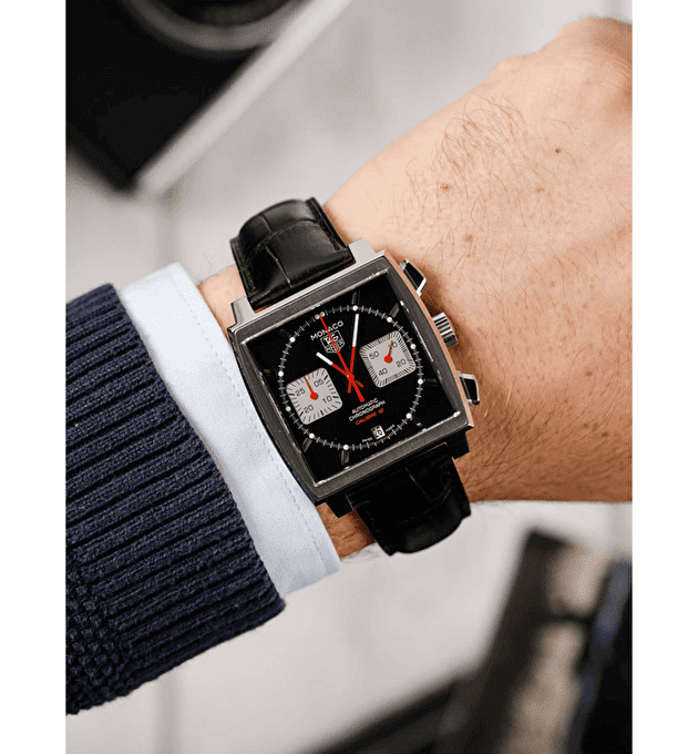 Наручные часы Tag Heuer Monaco Calibre 12 Automatic Chronograph 39 Mm