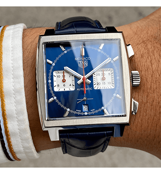Наручные часы Tag Heuer Monaco Calibre Heuer 02 39mm
