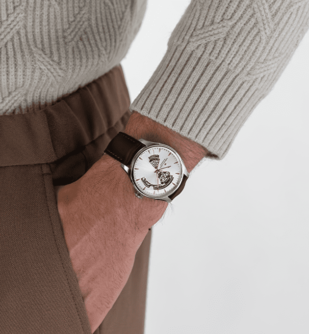 Наручные часы Hamilton Jazzmaster Open Heart Auto