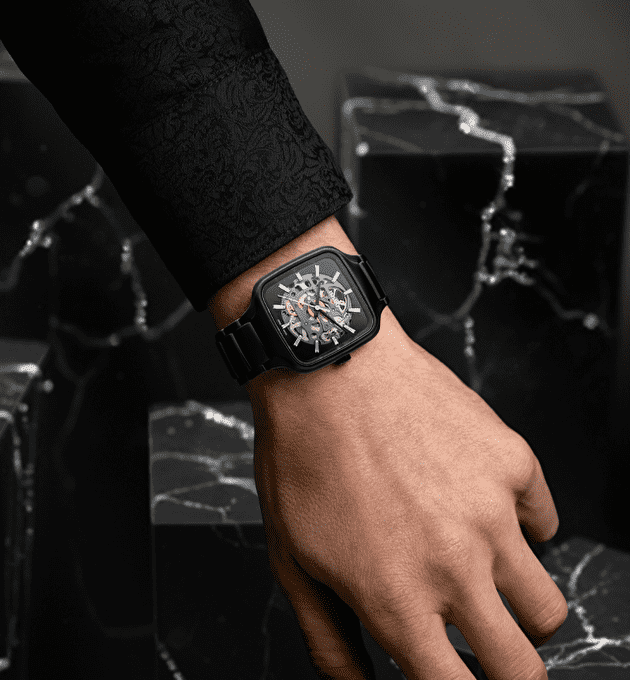 Наручные часы True Square Automatic Skeleton Diamonds