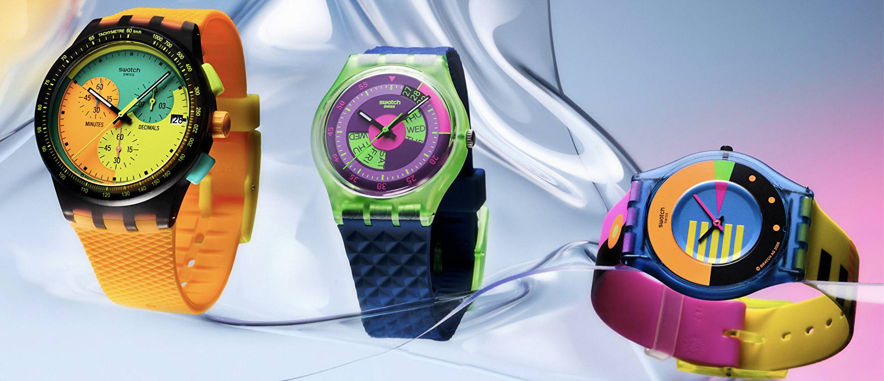 Коллекция Swatсh Neon: выкрутите свой стиль на полную!