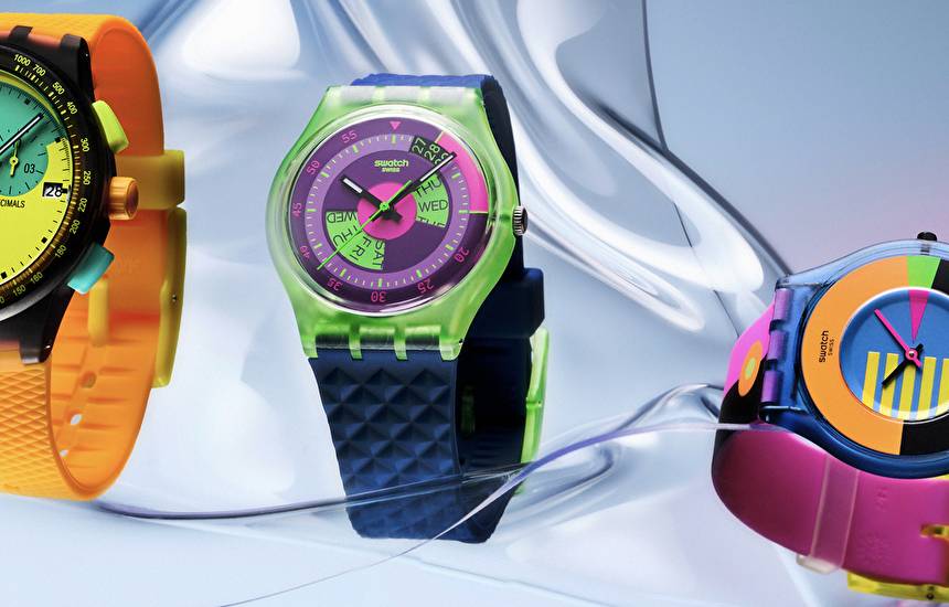 Коллекция Swatсh Neon: выкрутите свой стиль на полную!