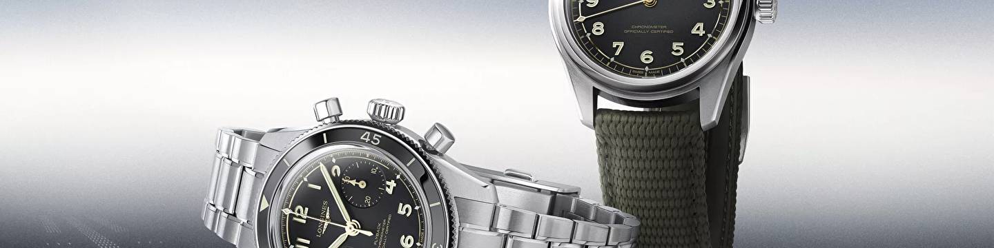 LONGINES SPIRIT PILOT и SPIRIT PILOT FLYBACK