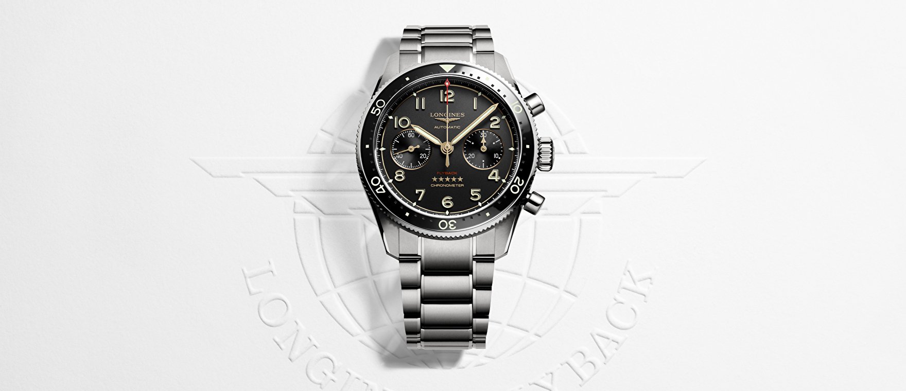 Модель Longines Spirit Flyback теперь доступна в титановом исполнении