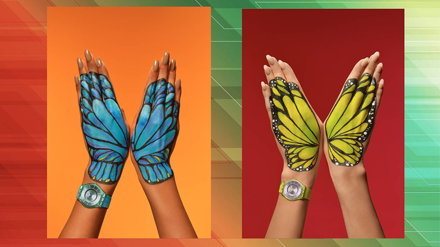 Swatch PAINTED PARADISE - живите ярко!