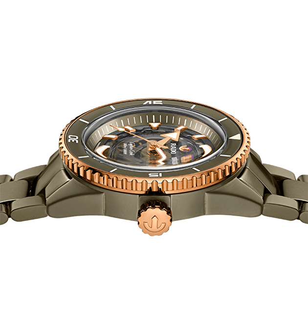 Наручные часы Rado Captain Cook High-Tech Ceramic Skeleton