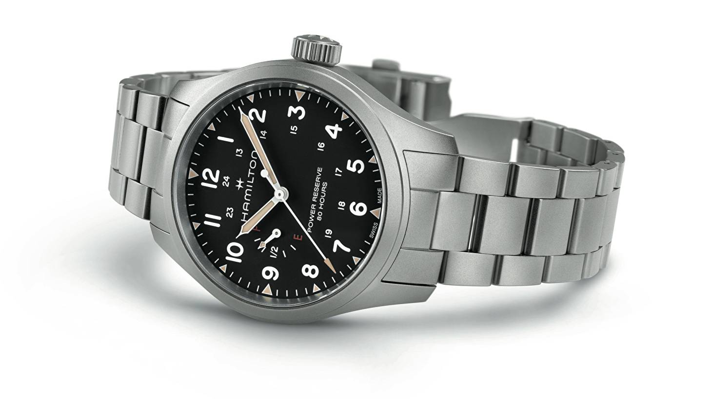 КHAKI FIELD MECHANICAL POWER RESERVE: инновационная новинка от Hamilton