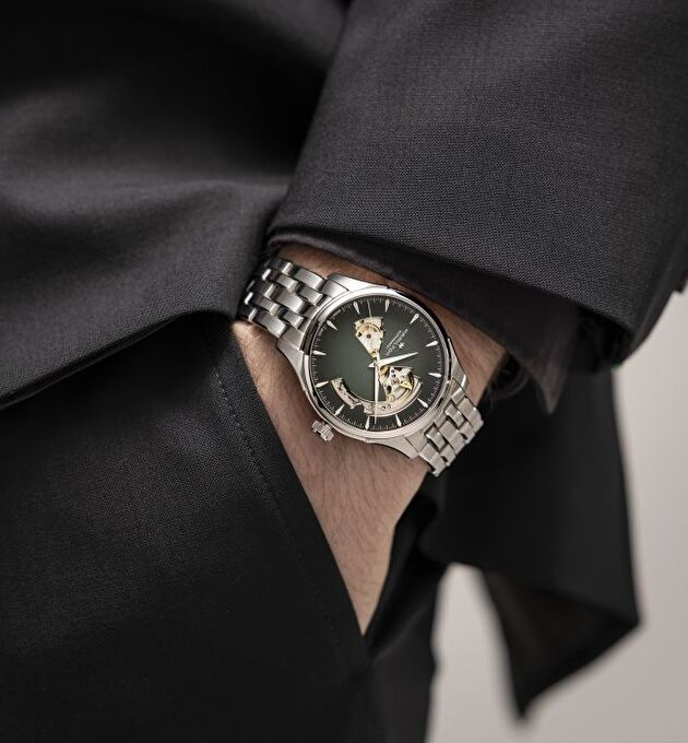 Наручные часы Hamilton Jazzmaster Open Heart Auto