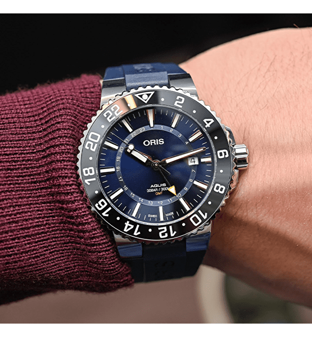 Oris aquis date clearance gmt