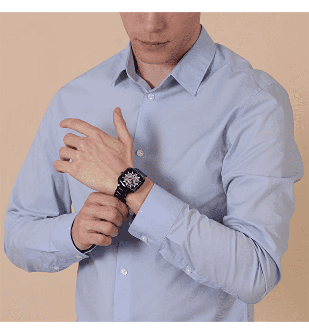 Наручные часы True Square Automatic Skeleton Diamonds